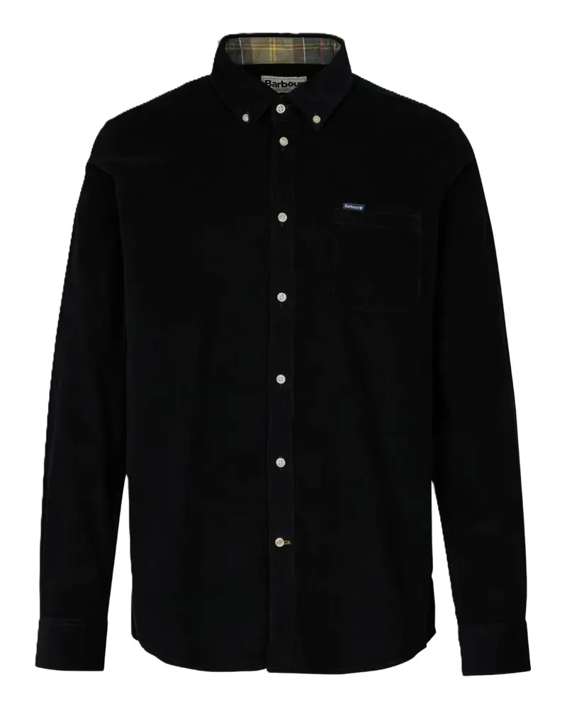Barbour Hemd aus Cord - Schwarz Schwarz
