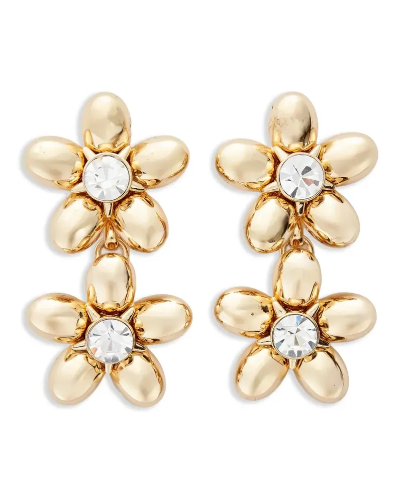 Carolina Herrera New York Double Flower Hängeohrringe - Gold Gold