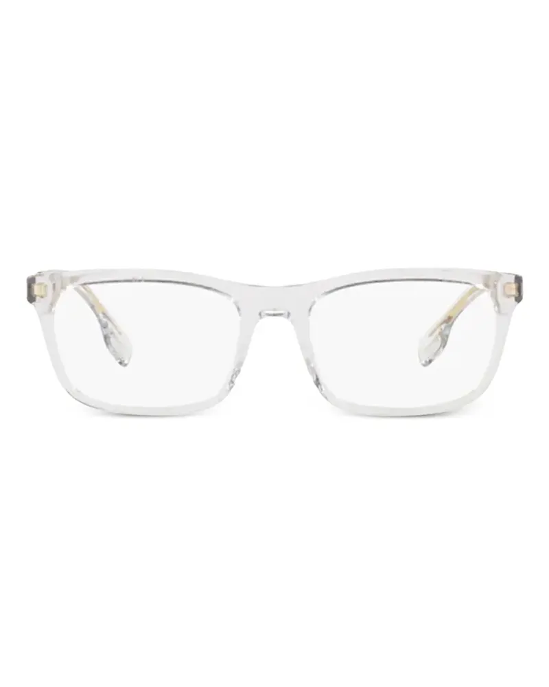 Burberry Elm Brille mit eckigem Gestell - Weiß Weiß