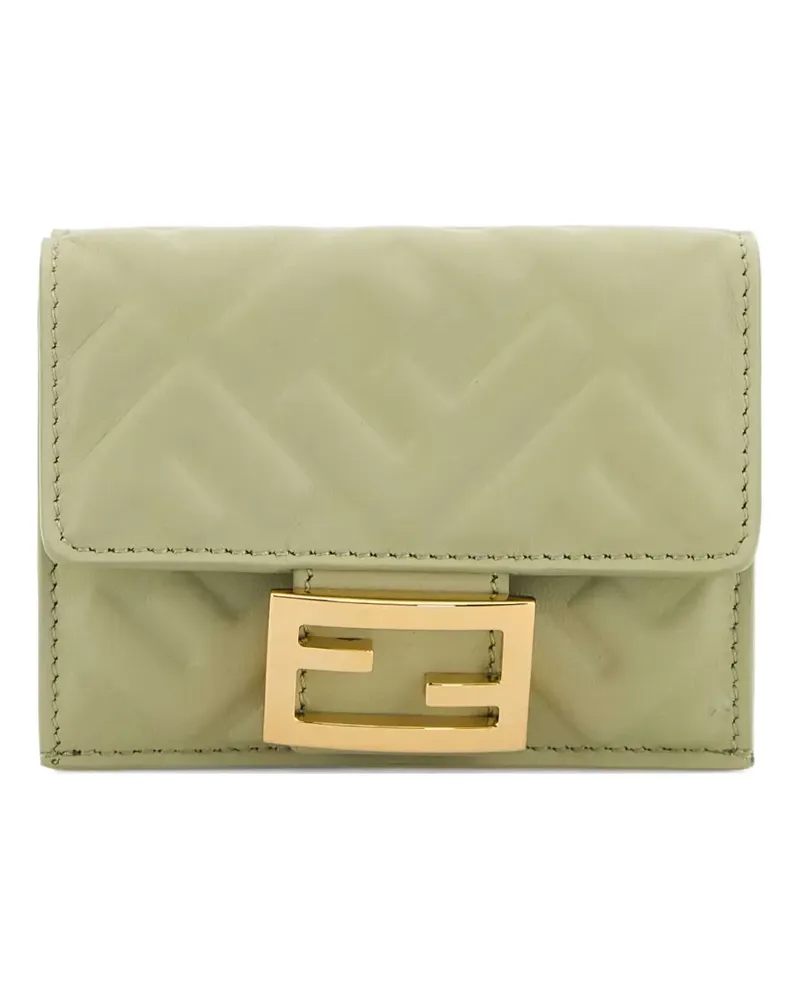 Fendi Klassisches Portemonnaie - Grün Grün