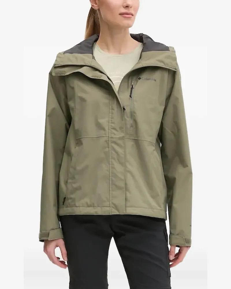 Columbia Sportswear Company Kapuzenjacke mit Reißverschluss - Grün Grün
