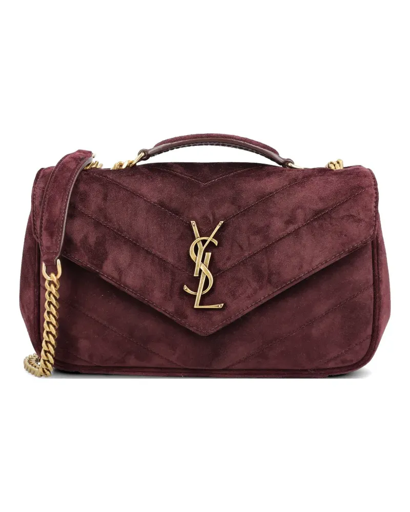 Saint Laurent small Loulou shoulder bag - Violett Violett