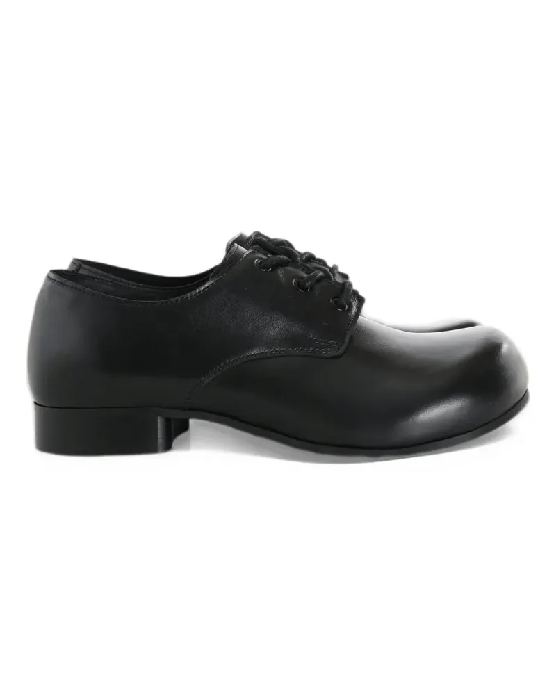 Comme des Garçons x Phileo Derby-Schuhe mit runder Kappe - Schwarz Schwarz