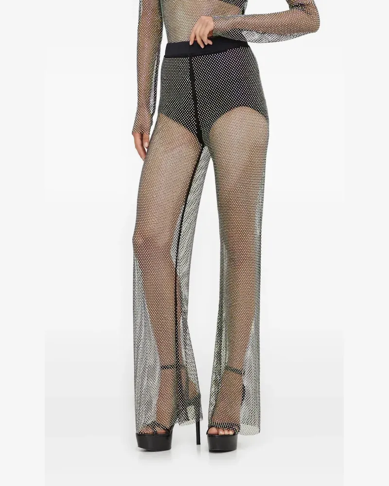 Patrizia Pepe embellished trousers - Schwarz Schwarz