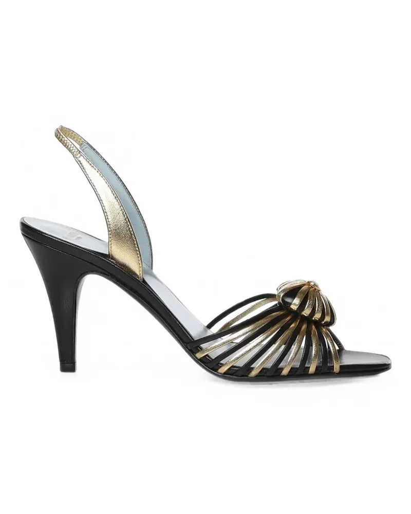Valentino Garavani Coeur Royal Sandalen - Schwarz Schwarz