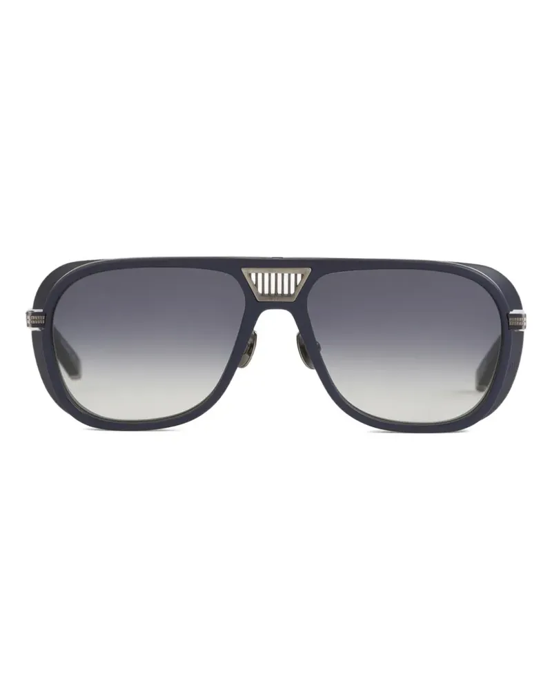 MATSUDA Getönte Pilotenbrille - Blau Blau