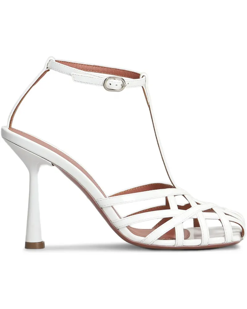 Aldo Castagna Lidia Sandalen 100mm - Weiß Weiß
