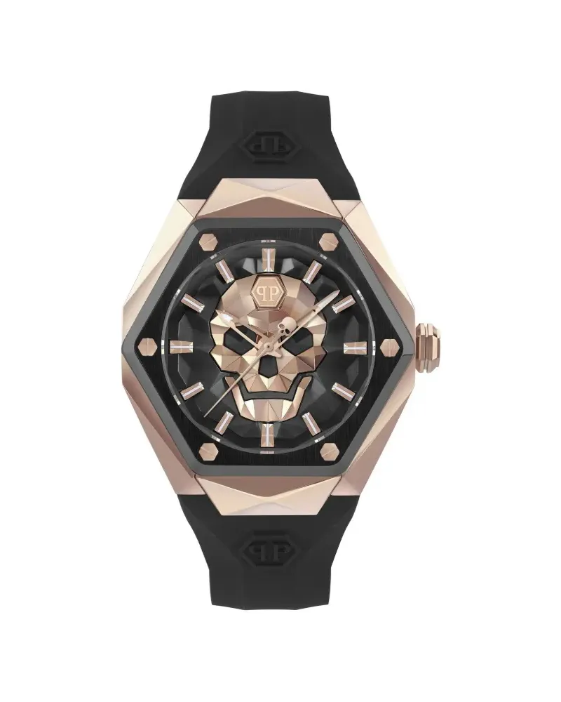 Philipp Plein The $kull Spikes 45mm - Schwarz Schwarz