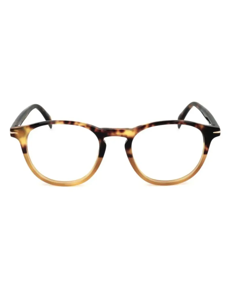 EYEWEAR by DAVID BECKHAM Brille in Schildpattoptik - Braun Braun