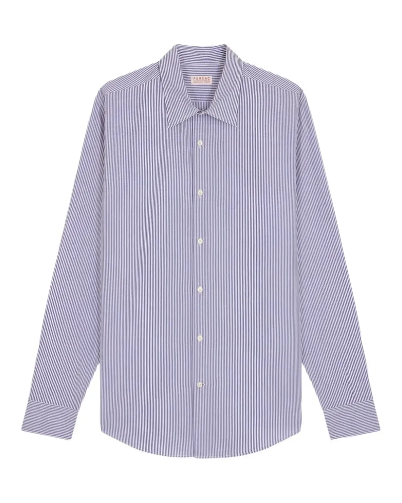 FURSAC striped long-sleeve shirt - Weiß Weiß