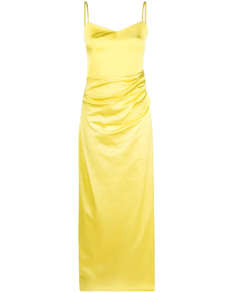 GAUGE81 Drapiertes Kleid - Gelb Gelb