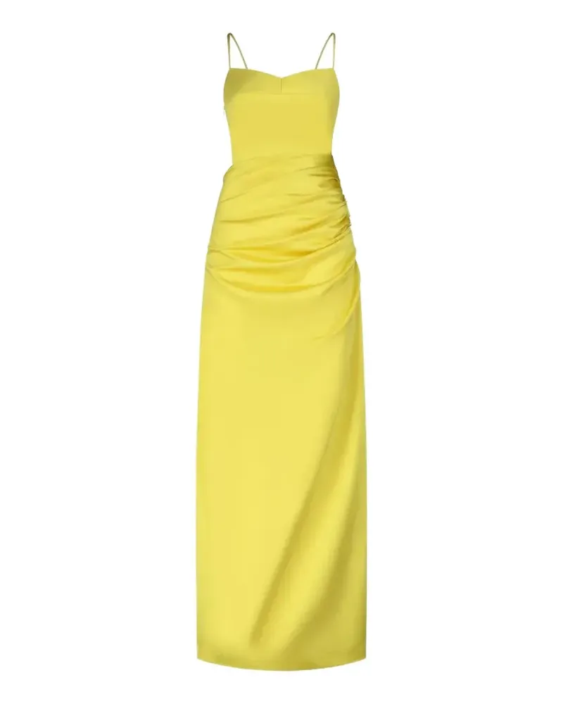 GAUGE81 Drapiertes Kleid - Gelb Gelb