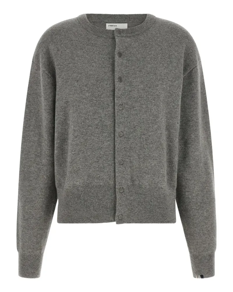 extreme cashmere Luce button-up cardigan - Grau Grau