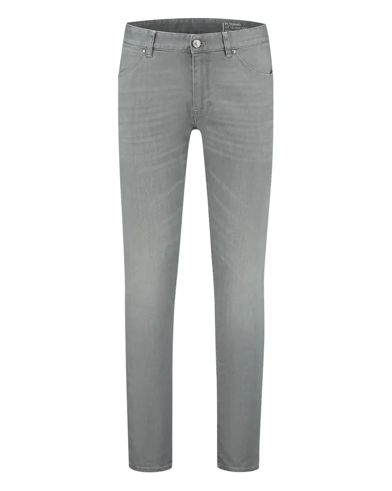 PT TORINO Klassische Slim-Fit-Jeans - Grau Grau