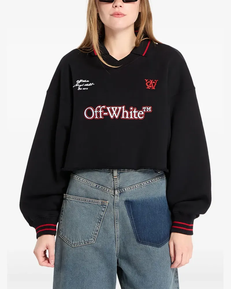OFF-WHITE Sporty sweatshirt - Schwarz Schwarz
