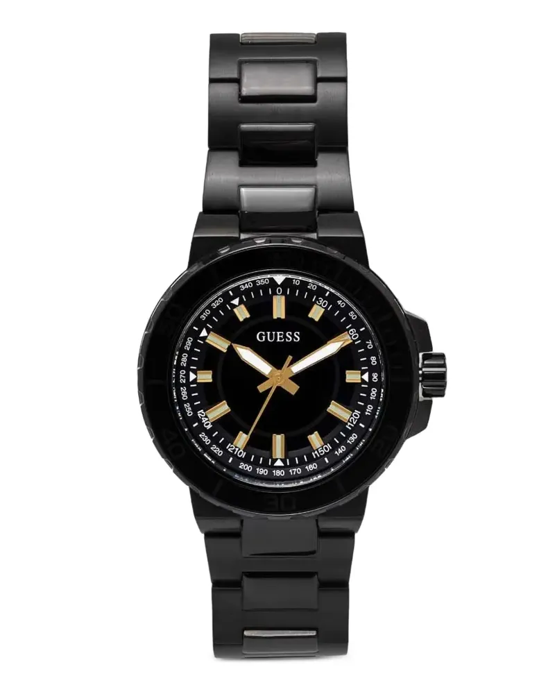 Guess Runde Armbanduhr 44mm - Schwarz Schwarz