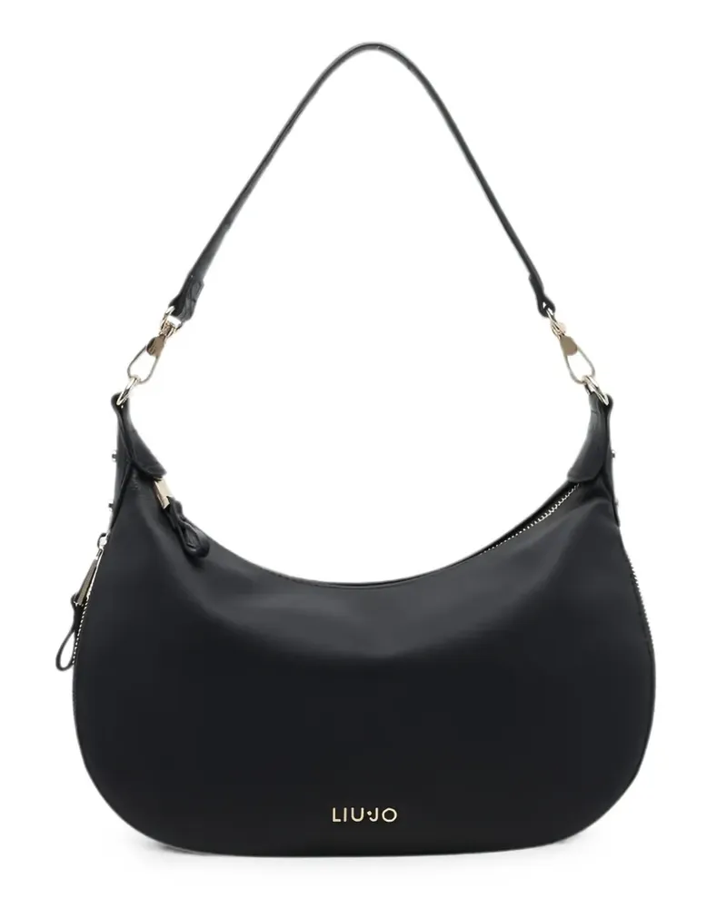 Liu Jo logo-plaque shoulder bag - Schwarz Schwarz
