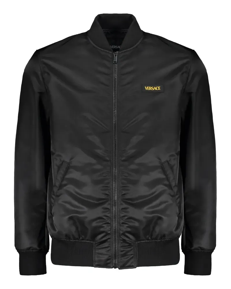 Versace Bomberjacke mit Medusa-Kopf - Schwarz Schwarz