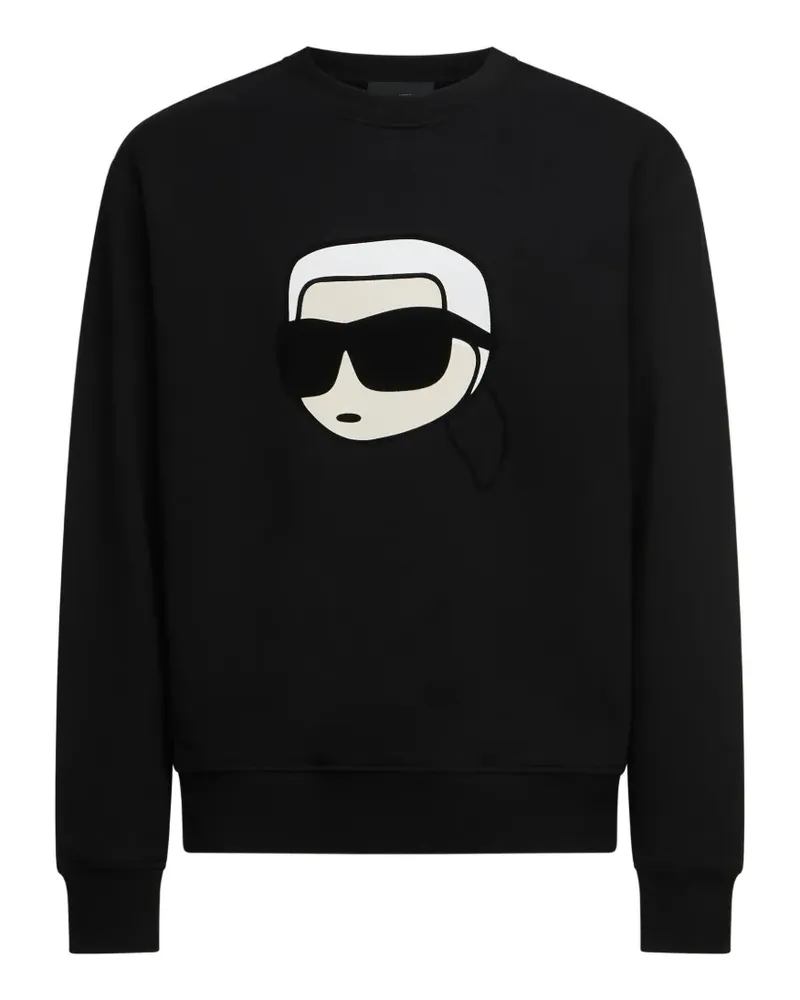Karl Lagerfeld Ikon Karl Sweatshirt - Schwarz Schwarz