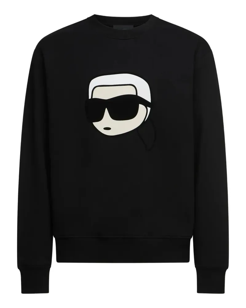 Karl Lagerfeld Ikon Karl Sweatshirt - Schwarz Schwarz
