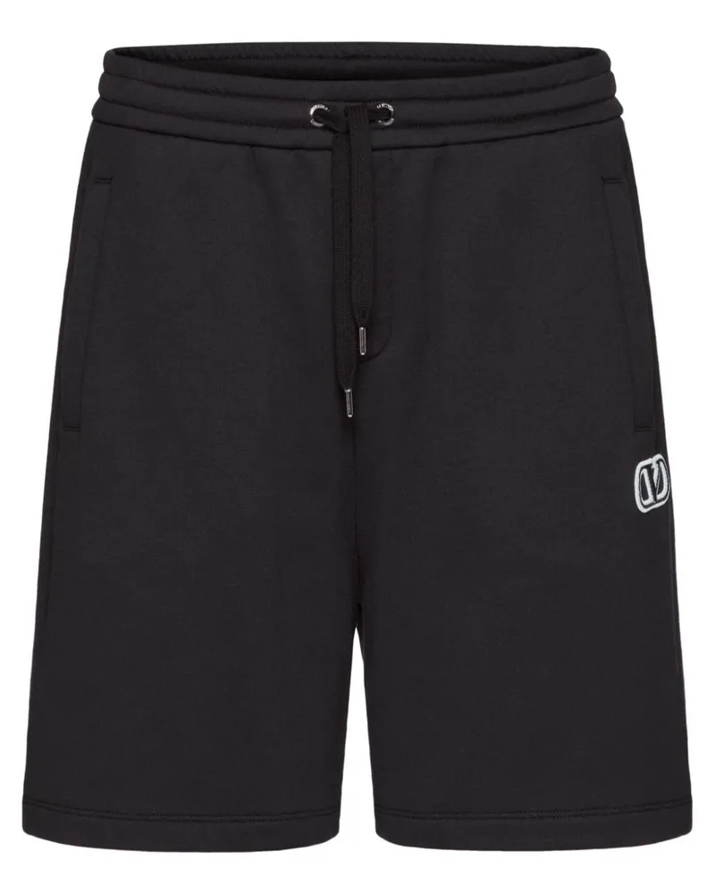 Valentino Garavani VLogo Signature Bermudas - Schwarz Schwarz