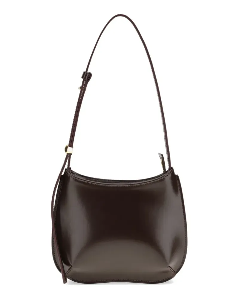 Jacquemus adjustable-strap leather shoulder bag - Braun Braun