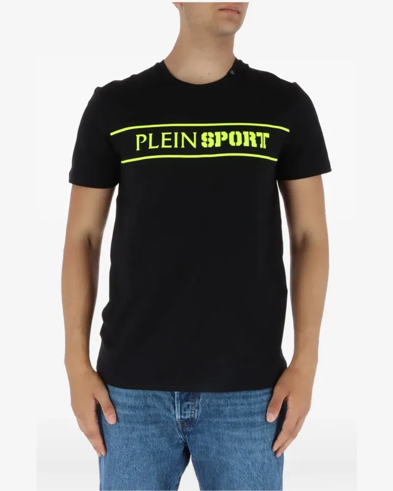Philipp Plein T-Shirt mit Logo-Print - Schwarz Schwarz