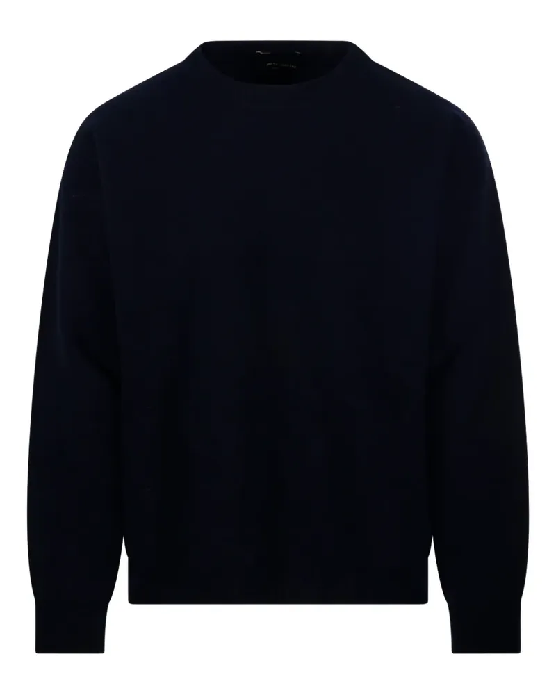 Roberto Collina Pullover mit Rundhalsausschnitt - Blau Blau