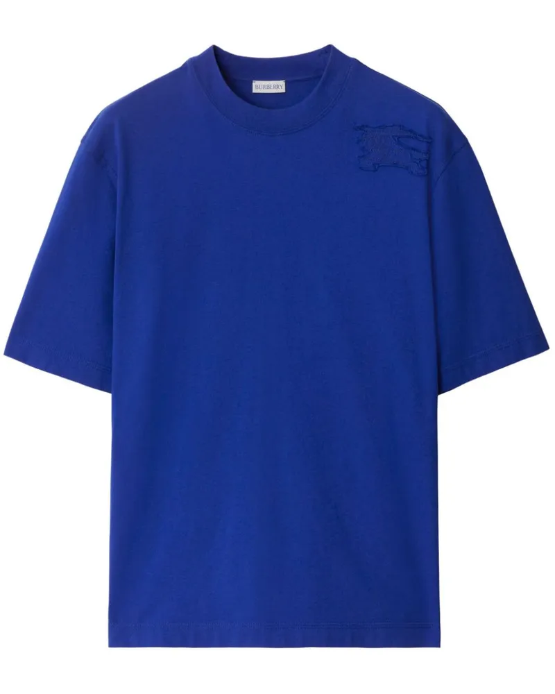 Burberry Equestrian Knight T-Shirt - Blau Blau