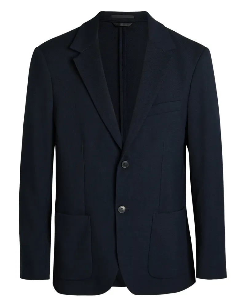 Sunspel single-breasted blazer - Blau Blau