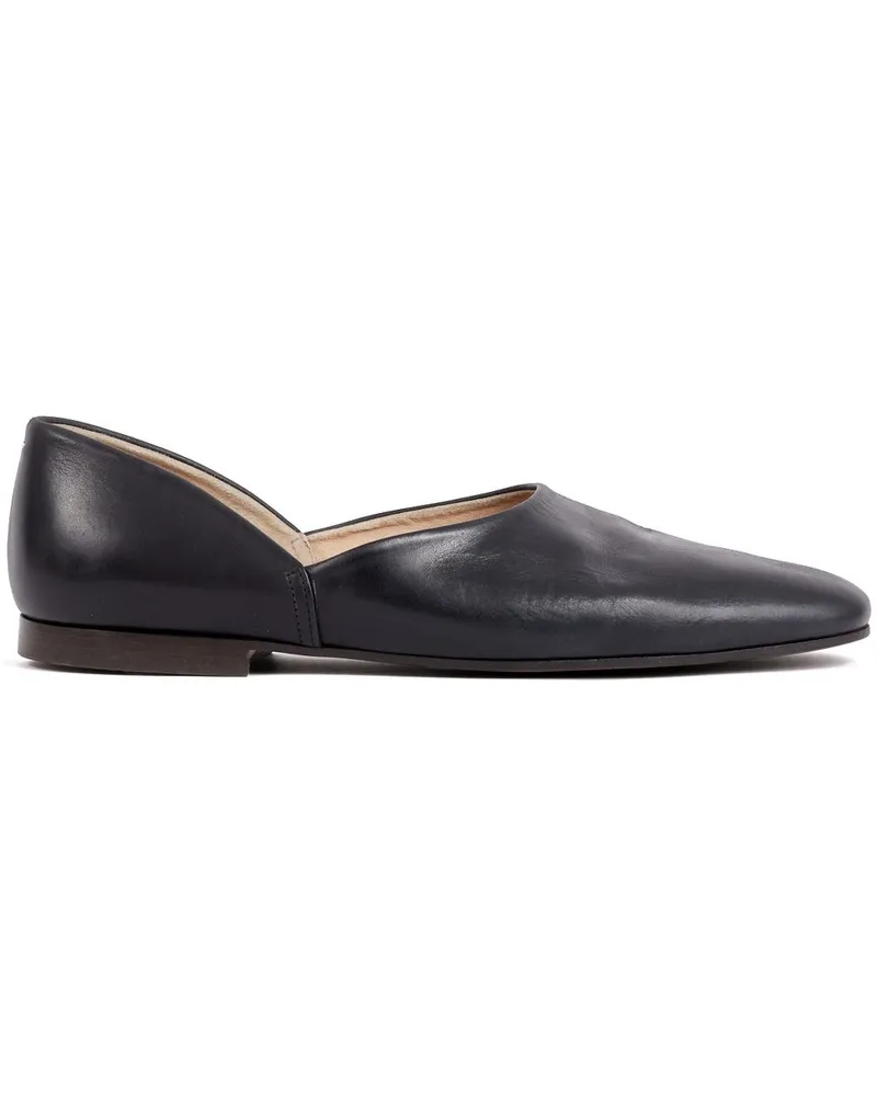 Maison Margiela Slipper aus Leder - Schwarz Schwarz