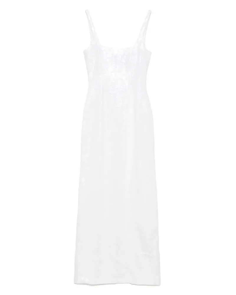 16ARLINGTON Electra Kleid mit Pailletten - Weiß Weiß