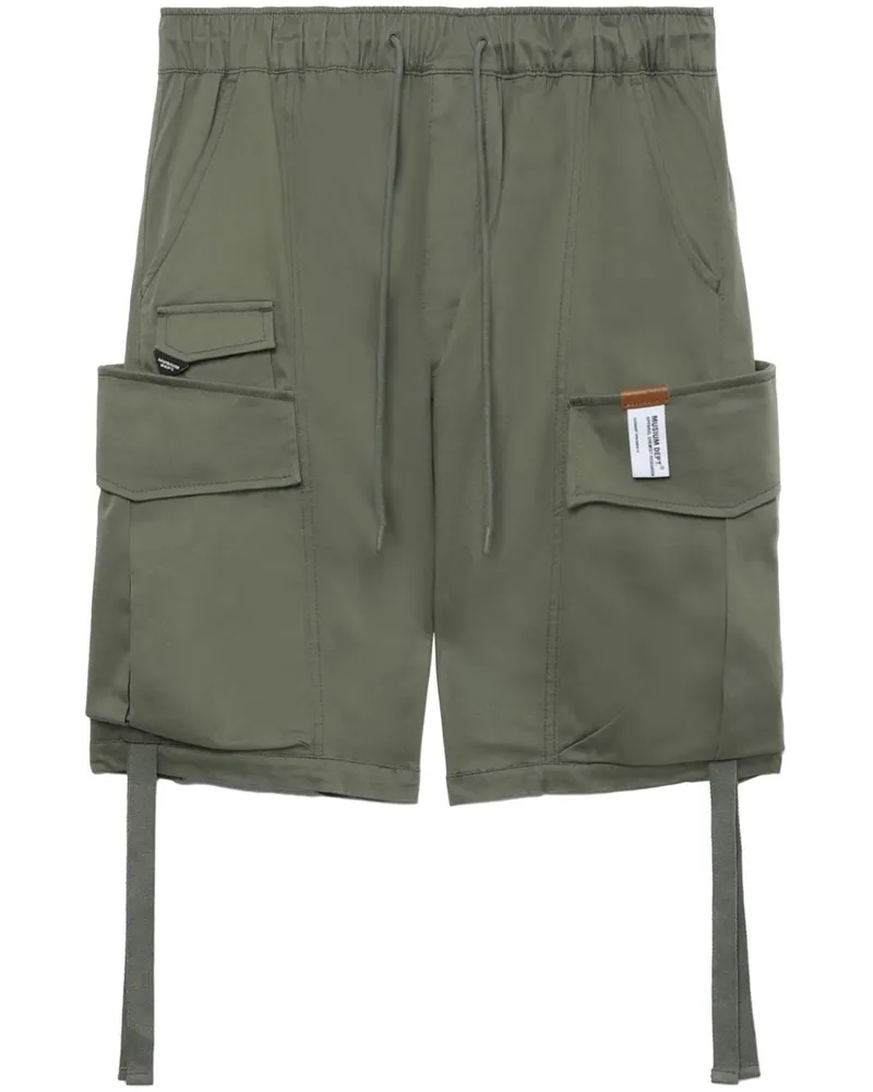 Musium Div. Klassische Cargo-Shorts Grün