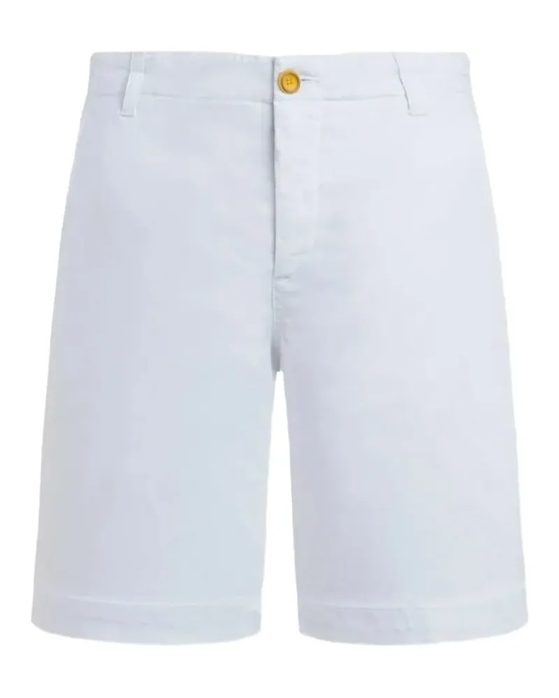 Vilebrequin logo-patch chino shorts - Weiß Weiß
