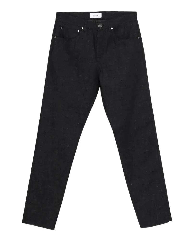 LARDINI Jimmy Jeans mit Knöpfen - Blau Blau