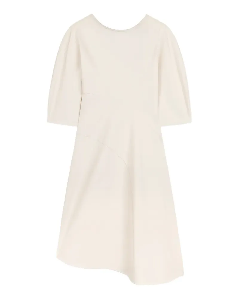 Ports 1961 asymmetric panelled midi dress - Nude Nude