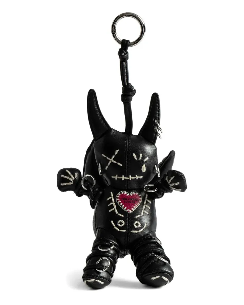 Zadig & Voltaire Devil Wings Schlüsselanhänger - Schwarz Schwarz