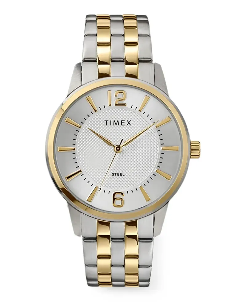 Timex two-tone 40mm watch - Silber Silber