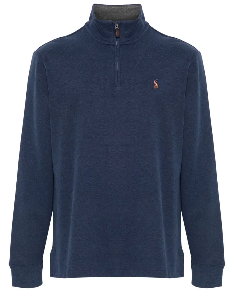 Ralph Lauren Sweatshirt mit Polo Pony-Stickerei - Blau Blau