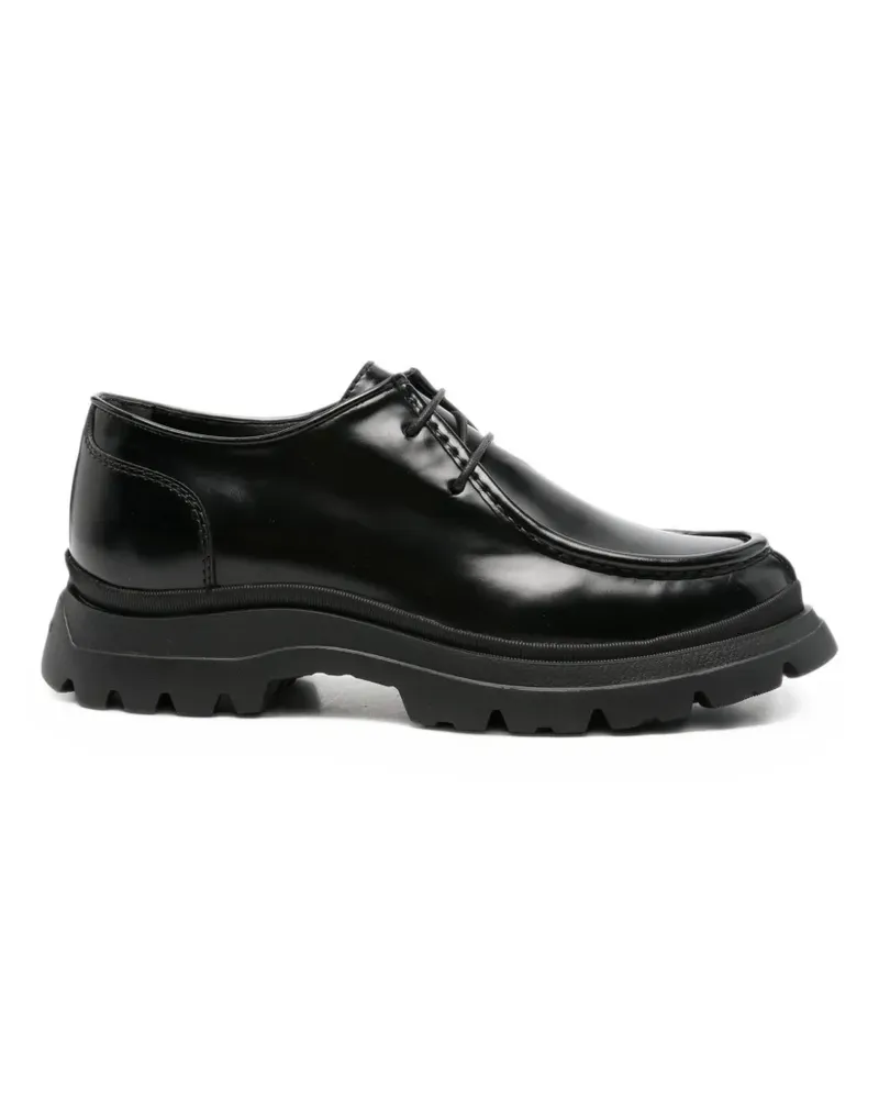 Hogan chunky leather Derby shoes - Schwarz Schwarz