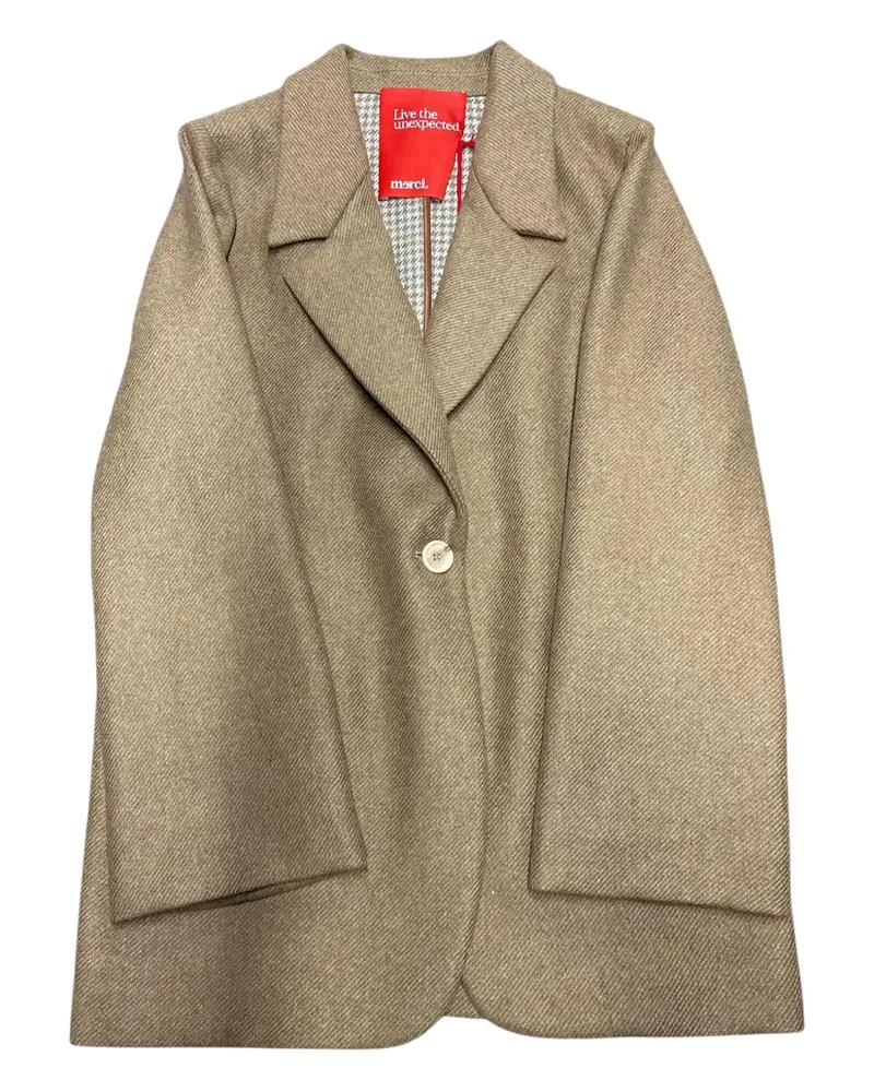 ..,merci button jacket - Nude Nude