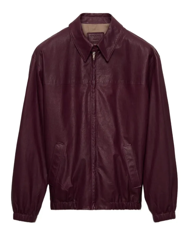 Prada nappa leather jacket - Violett Violett