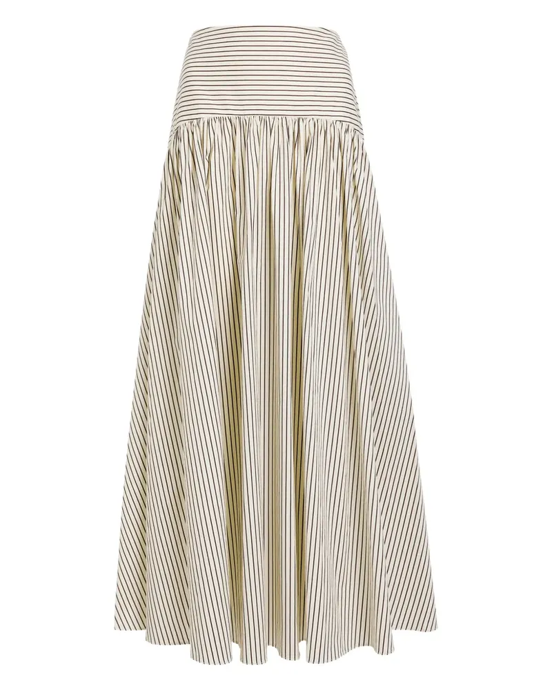 STAUD Gestreifter Procida Rock - Nude Nude