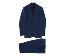 Einreihiger Anzug - Blau