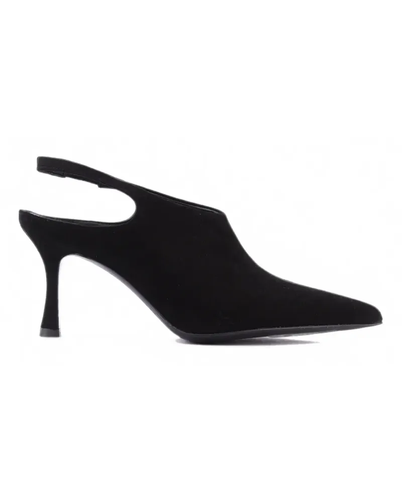 Paul Warmer Klassische Slingback-Pumps - Schwarz Schwarz