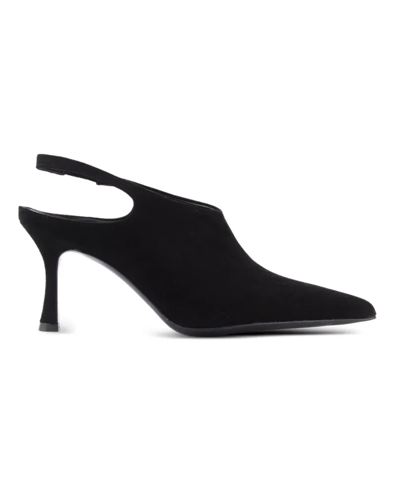 Paul Warmer Klassische Slingback-Pumps - Schwarz Schwarz