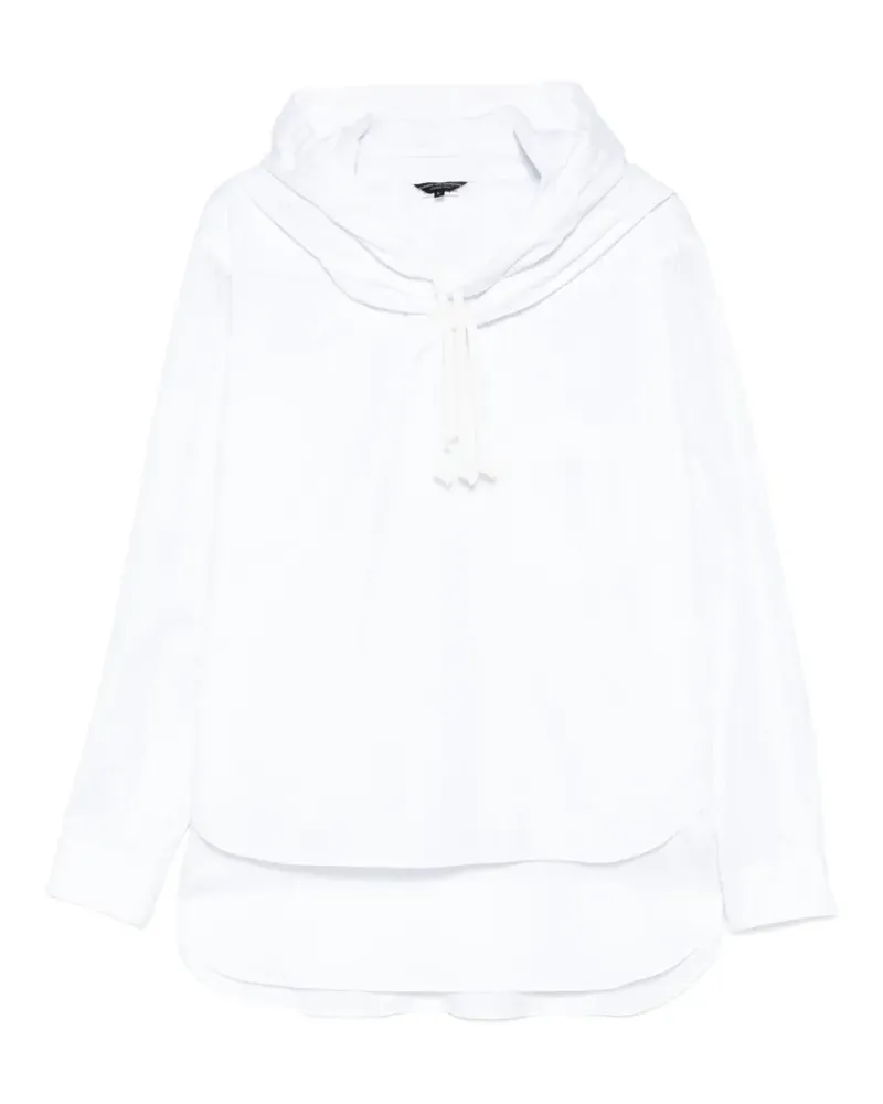 Comme des Garçons Hemd mit Kapuze - Weiß Weiß