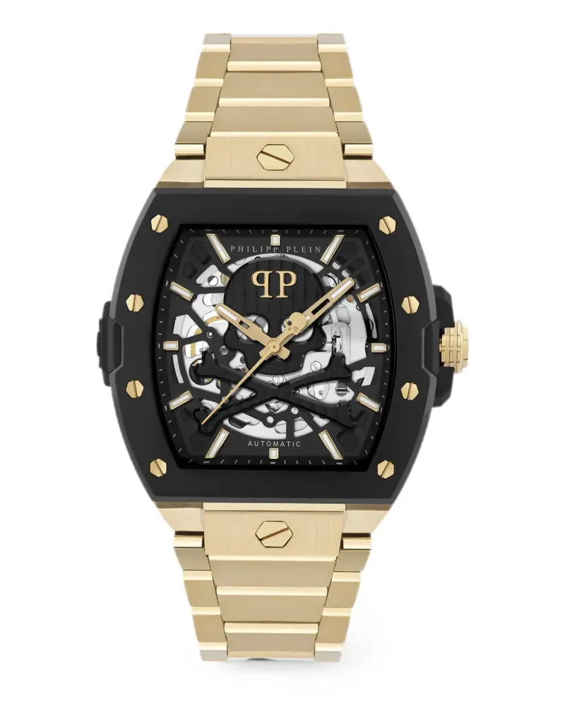 Philipp Plein Skeleton 2.0 Armbanduhr 44mm - Schwarz Schwarz