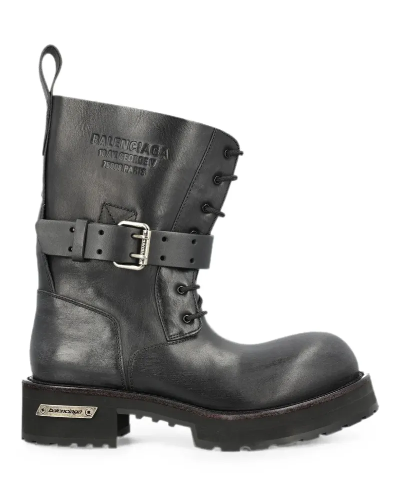 Balenciaga Venom lace-up boots - Schwarz Schwarz