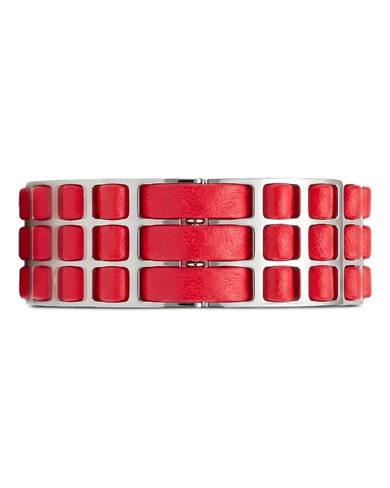 Fendi Armband mit FF-Motiv - Silber Silber